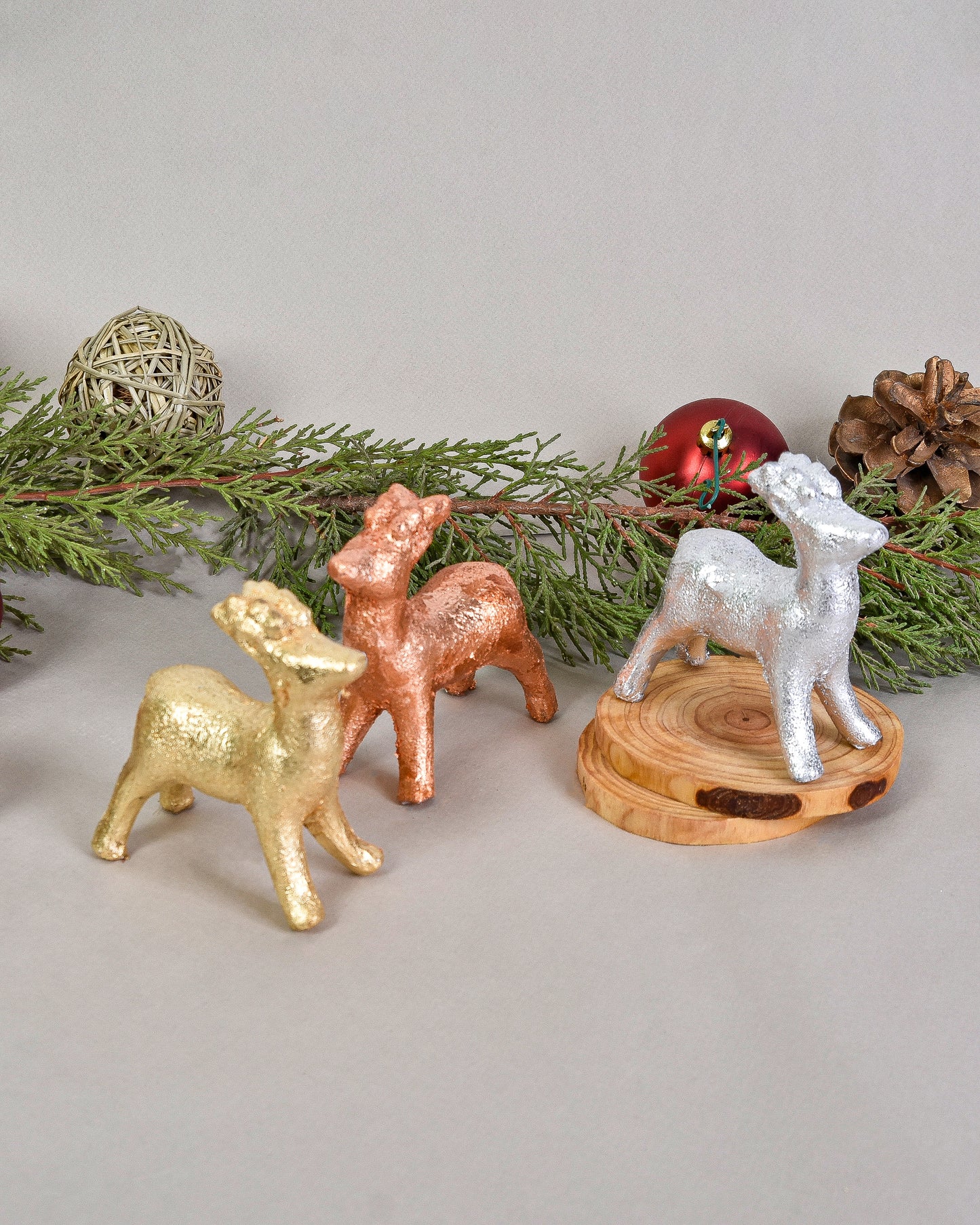 Christmas Deer set of 3