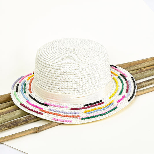 Small Lines Sequin Colorful Hat