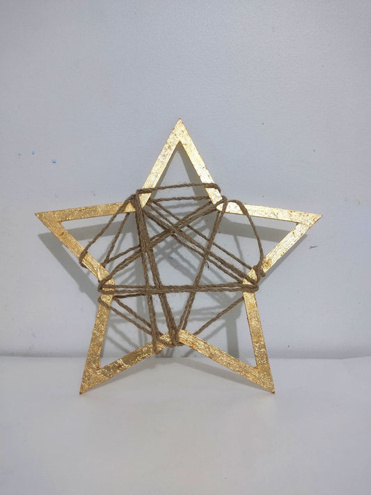 Star with Ropes Wall Hanging