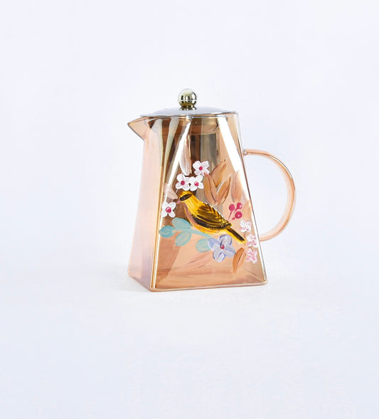Autumn Bird Teapot
