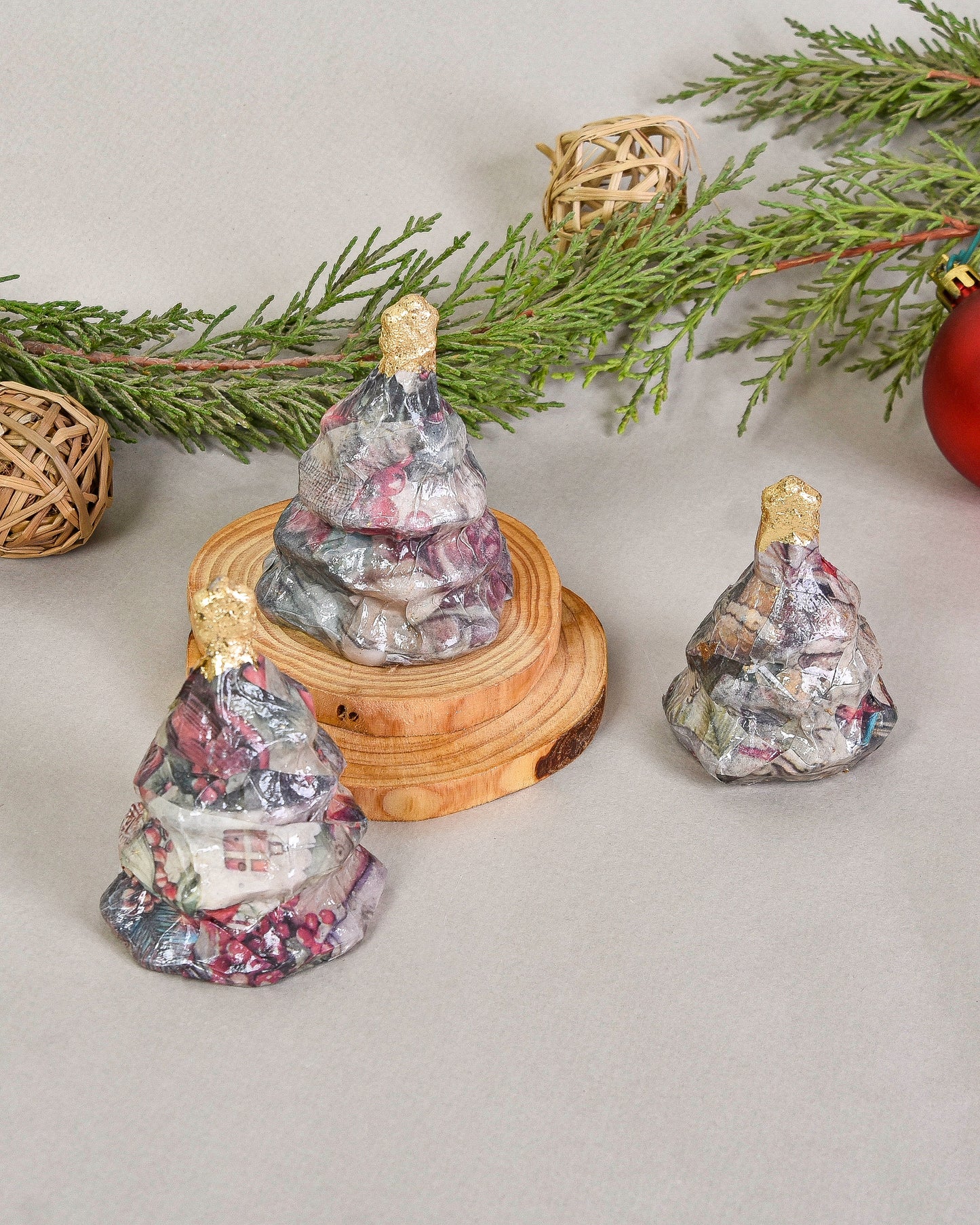 Christmas Trees set of 3
