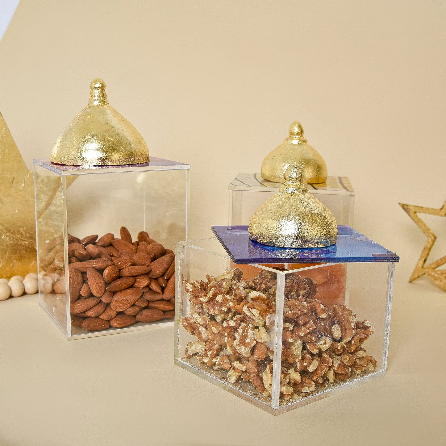 Golden Dome - Acrylic Box Set of Three