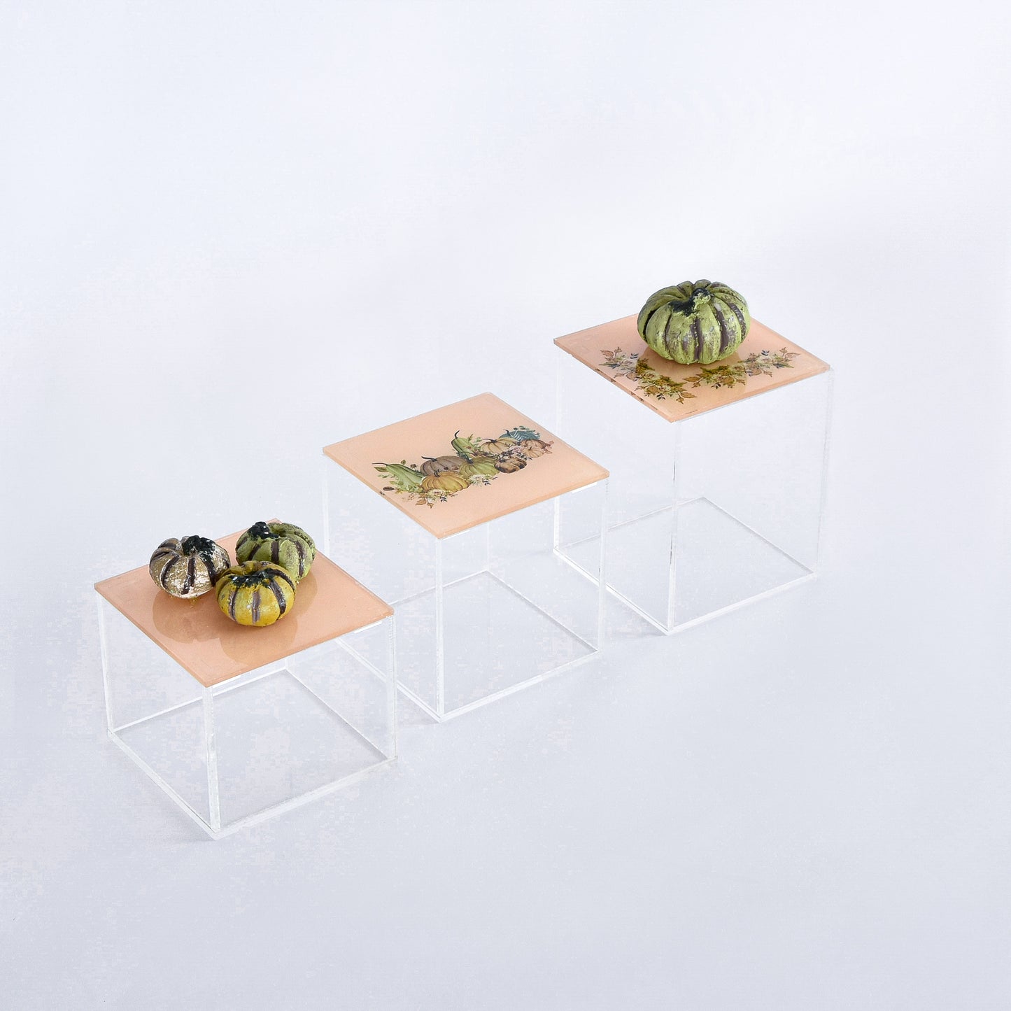 Pumpkins Plexi Boxes set of 3