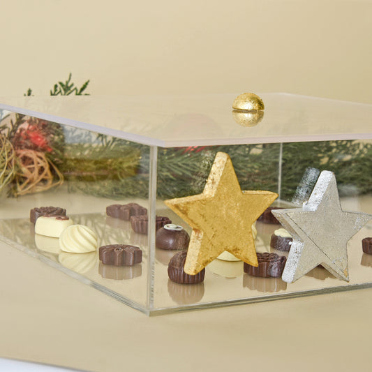 Mixed Stars Accents – Large Square Box