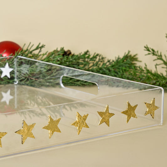 Gold Stars Accents – Acrylic Tray
