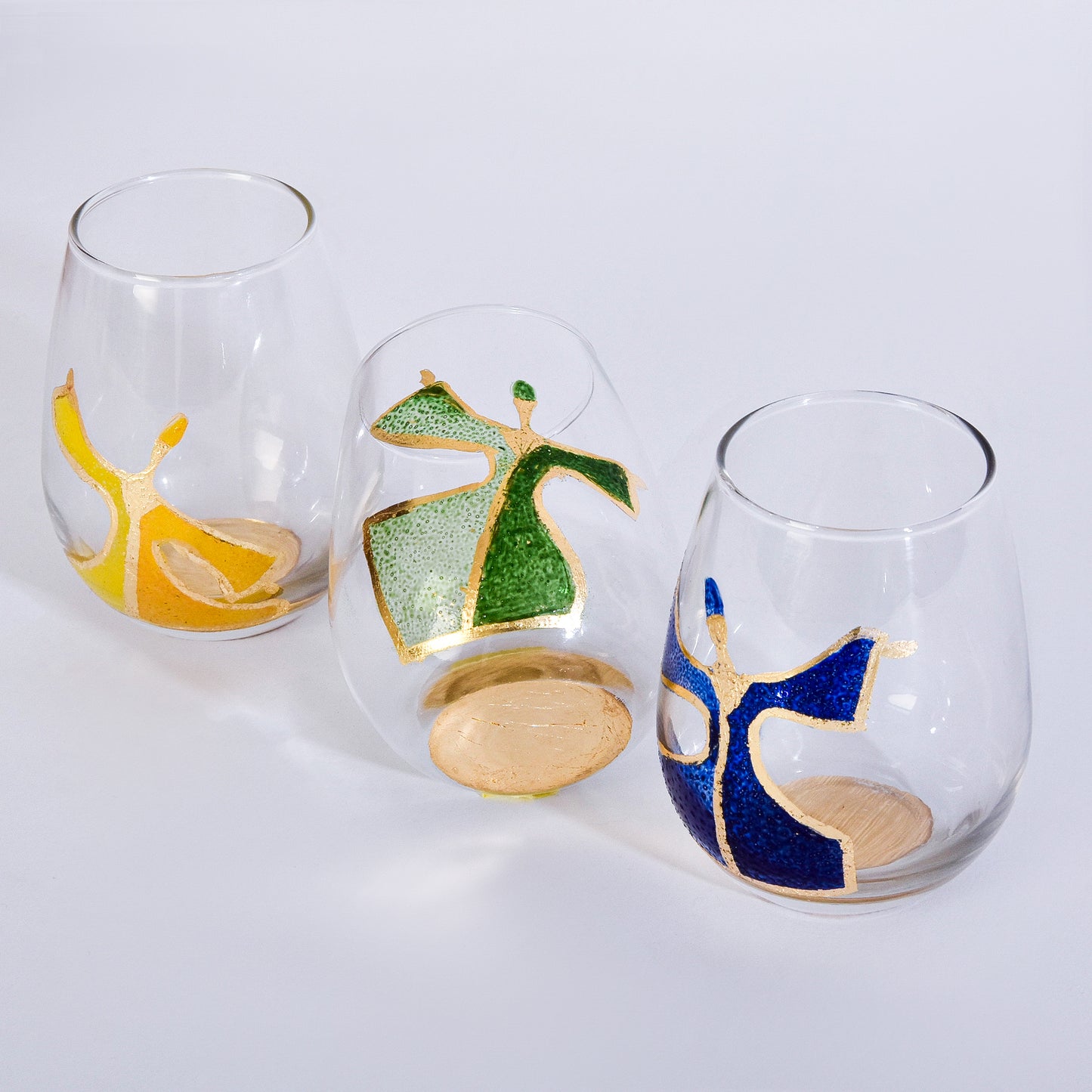 The Trio Dervish Water Cups Set of Six