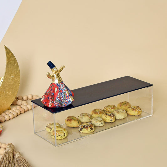 Egyptian Khayamiah Dervish with Gold Leaf – Acrylic Rectangular Box