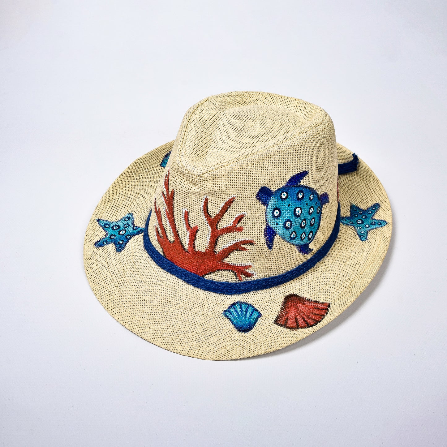 Medium Sea life Off White Hat