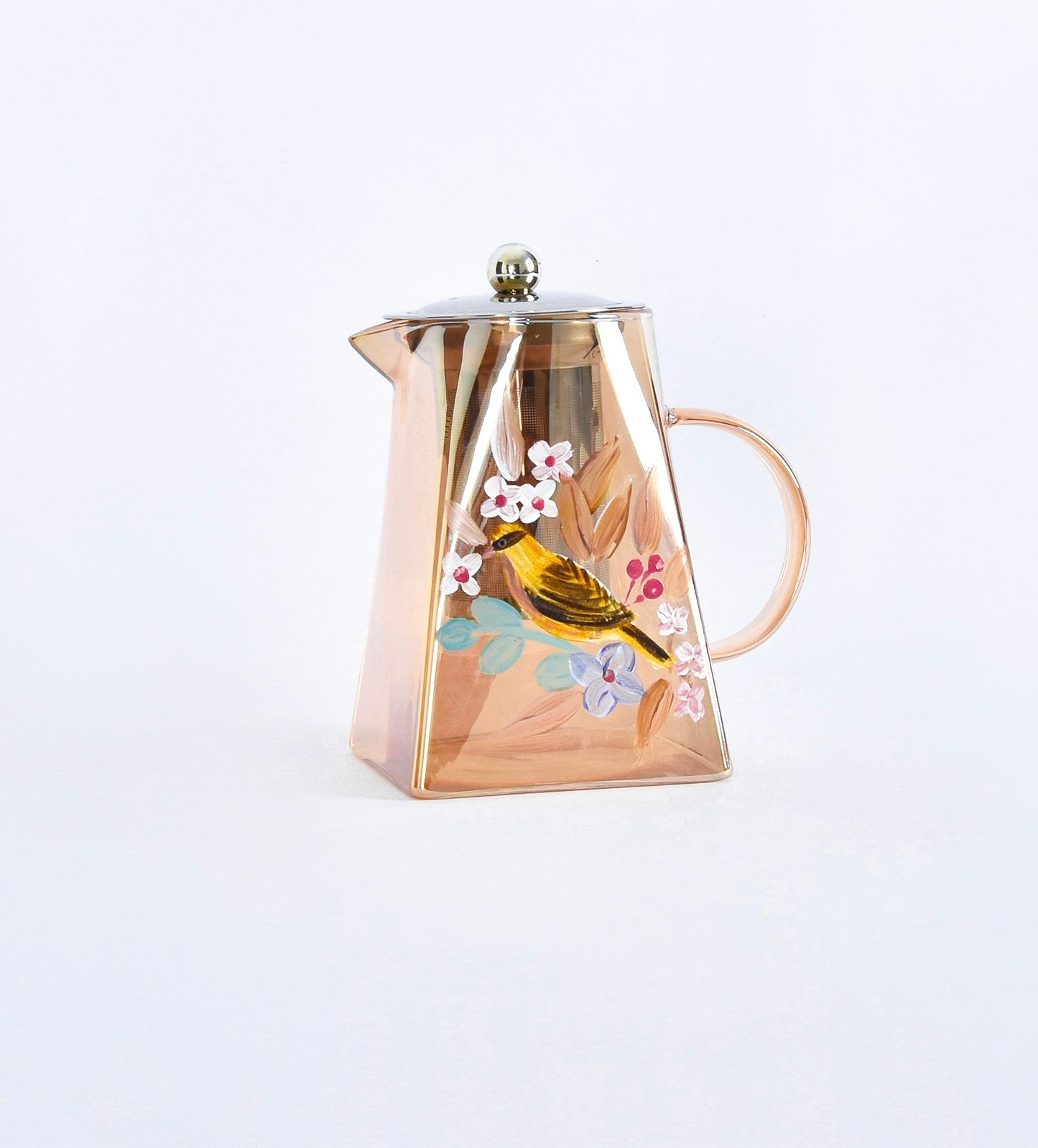 Autumn Bird Teapot